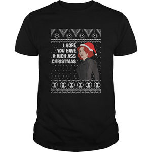 Black Widow I Hope You Have A Kick Ass Christmas Shirt